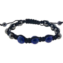 Load image into Gallery viewer, Magnetic Hematite With Assorted Crystal - 8mm Beads Adjustable
