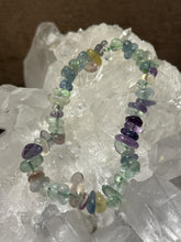 Load image into Gallery viewer, Semi-precious Stone Chip Bracelet - Assorted