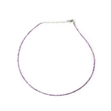 Load image into Gallery viewer, Amethyst Bead Necklace - 2-3mm