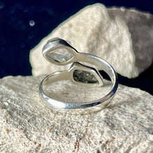 Load image into Gallery viewer, Shungite with Herkimer Diamond Sterling Silver