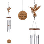 Load image into Gallery viewer, LASER CUT WOOD WIND CHIME - Assorted