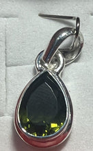 Load image into Gallery viewer, MOLDAVITE – STERLING SILVER PENDANT