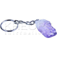 Load image into Gallery viewer, KEYCHAIN-ROUGH POINT - Assorted Stones