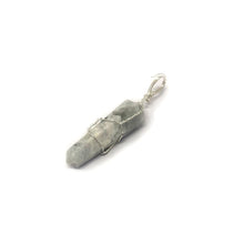 Load image into Gallery viewer, Wire Wrapped Pendant Points on Black Cord - Assorted
