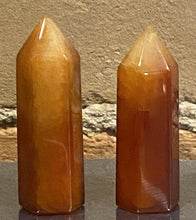 Load image into Gallery viewer, Carnelian Polished Point Generator