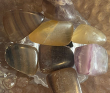 Load image into Gallery viewer, Rainbow Fluorite Tumbled Stone