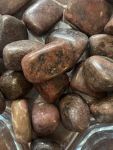 Load image into Gallery viewer, Rhodonite Tumbled Stones