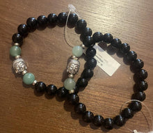 Load image into Gallery viewer, BUDDHA CHARM ONYX BRACELET - Assorted
