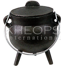 Load image into Gallery viewer, CAULDRON CAST IRON BLACK