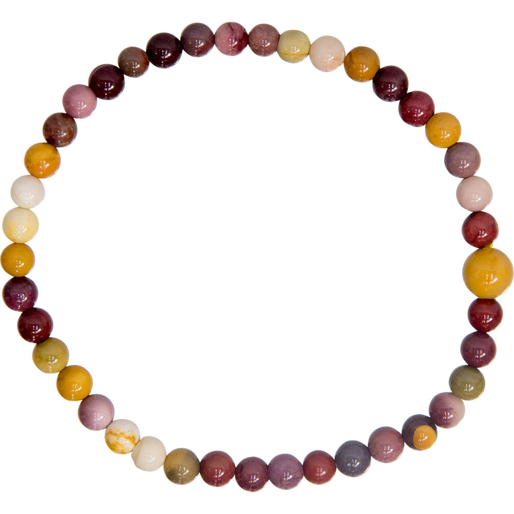 MOOKAITE BRACELET- 4MM Beads
