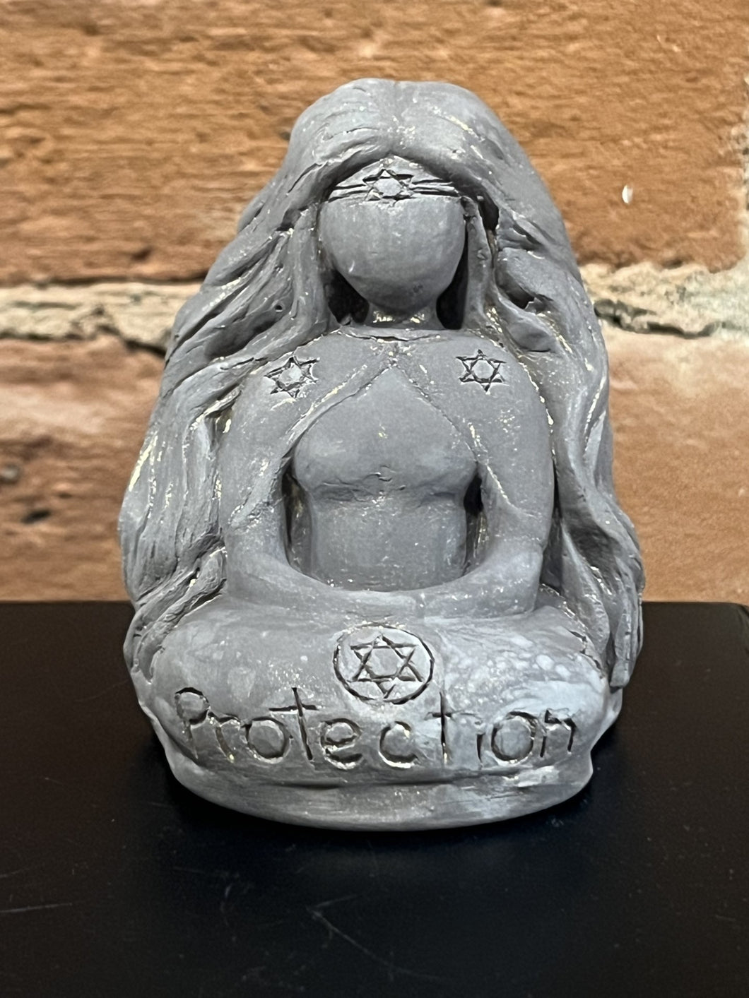 Protection Goddess - Gypsum Figurine - 2.75″H