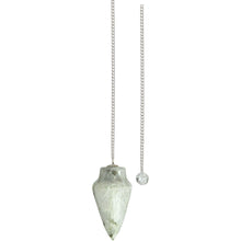 Load image into Gallery viewer, Rainbow Moonstone Pendulum
