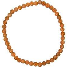 Load image into Gallery viewer, SUNSTONE BRACELET- 4MM BEADS
