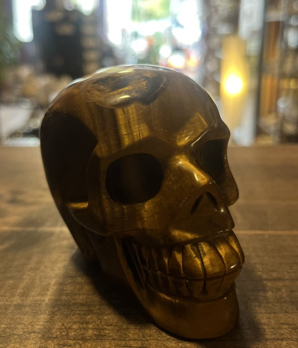 Skull Tiger Eye