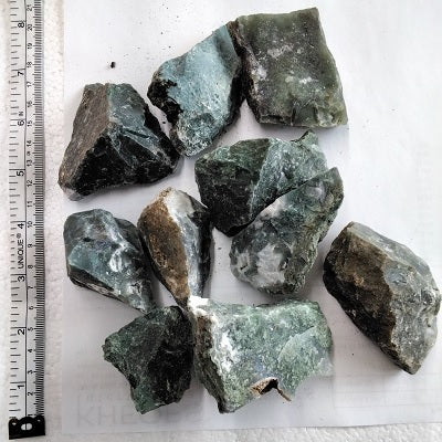 Moss Agate Rough Form