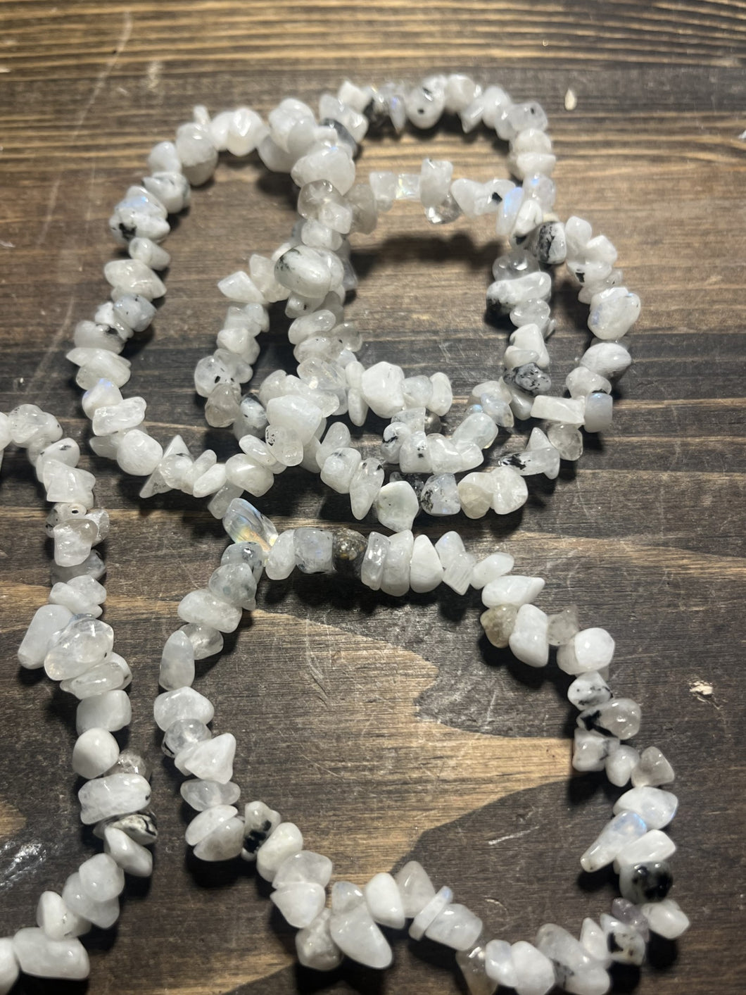 Semi-precious Stone Chip Bracelet - Assorted