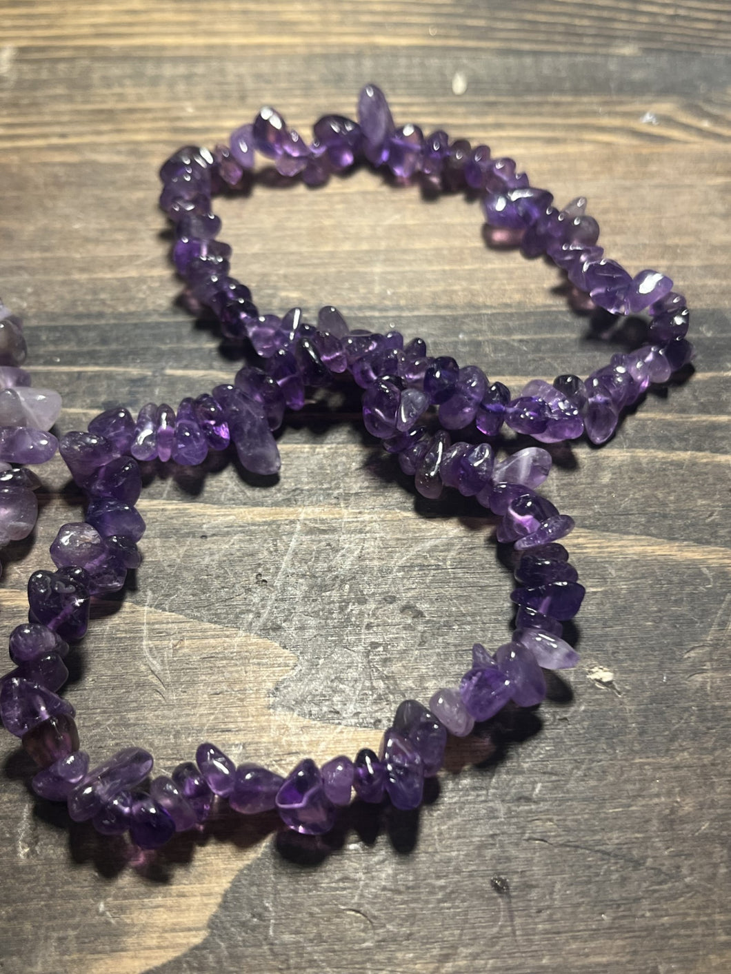 Semi-precious Stone Chip Bracelet - Assorted