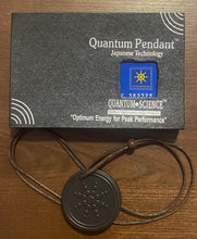 Load image into Gallery viewer, PENDANT-QUANTUM W/ADJUSTABLE COTTON CORD
