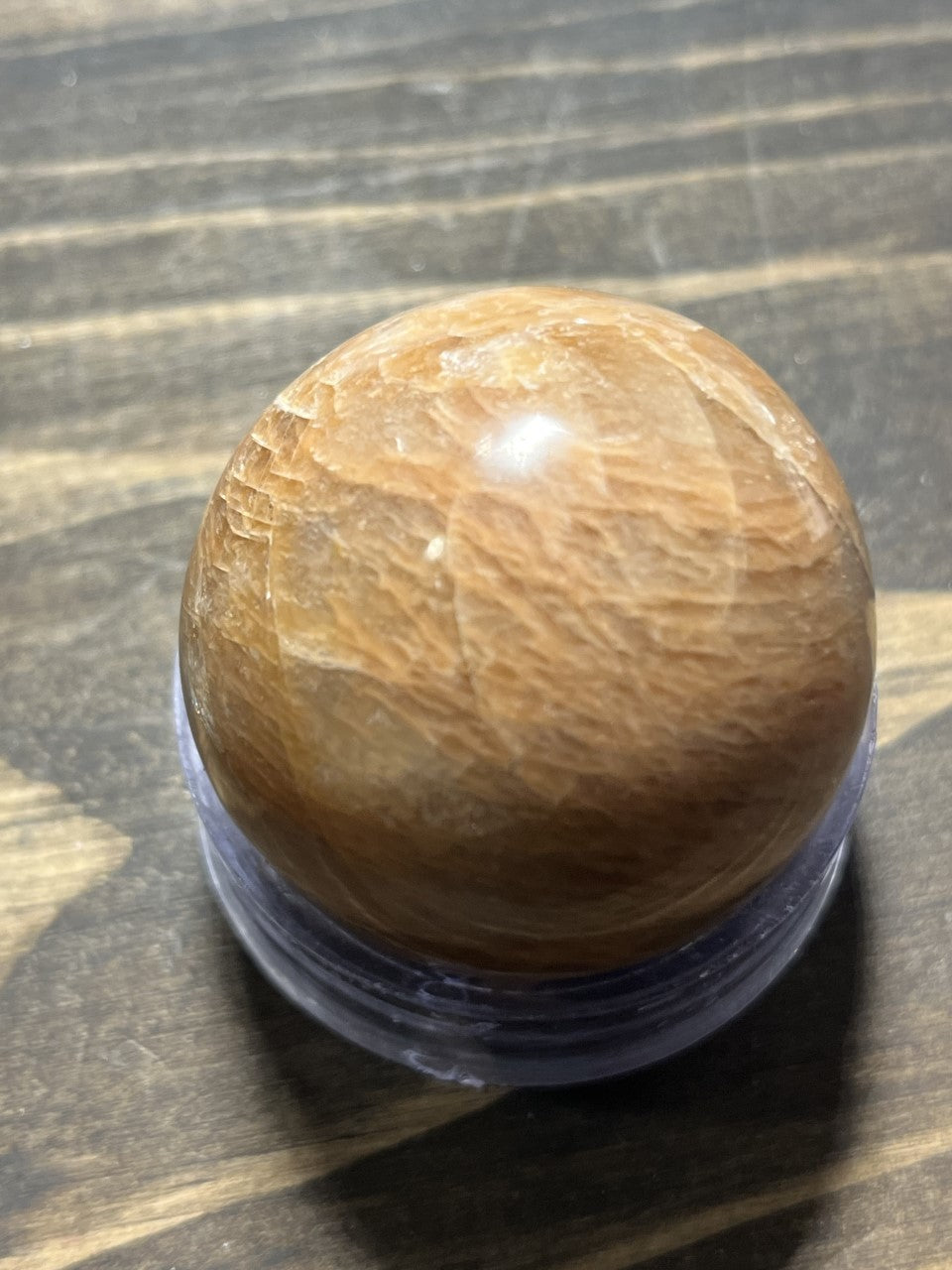 Peach Moonstone Sphere 1.5