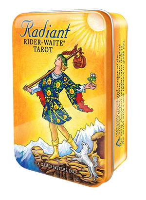 Radiant Rider - Waite Tarot in a Tin