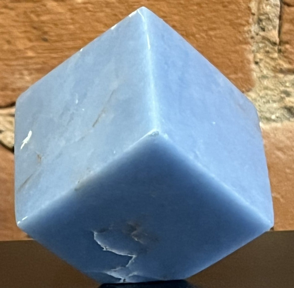Angelite Spinning Cube