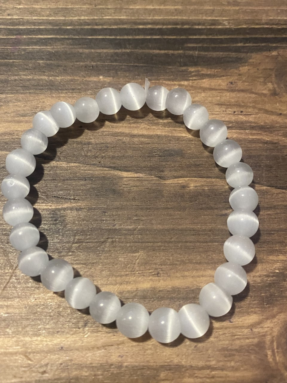 Selenite Bracelet - 8mm Beads
