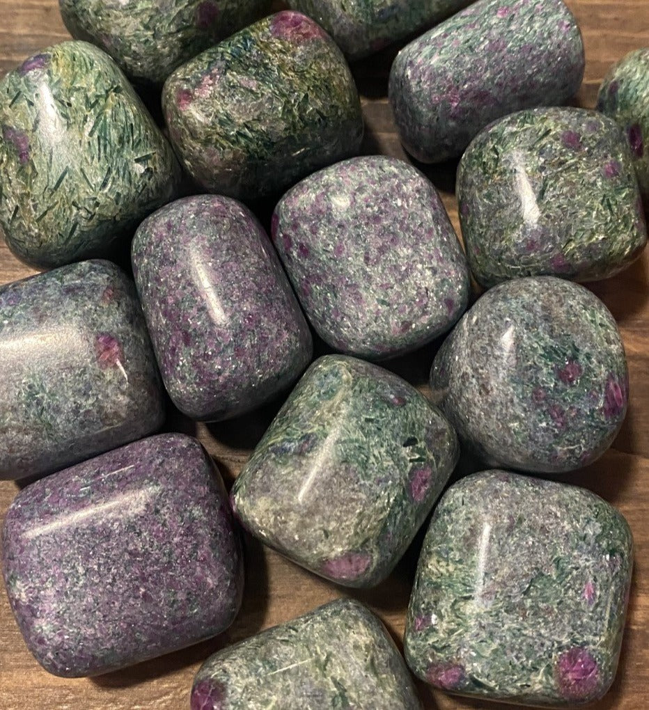 Ruby Kyanite Tumbled Stones