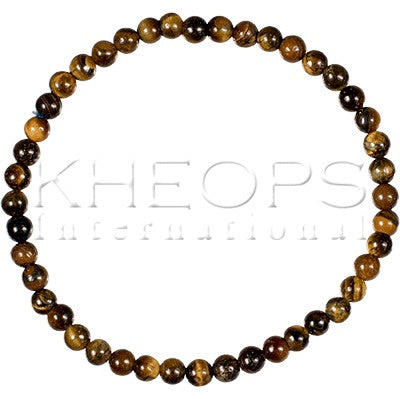 Tiger Eye Bracelet - 4mm Beads