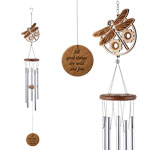 LASER CUT WOOD WIND CHIME - Assorted