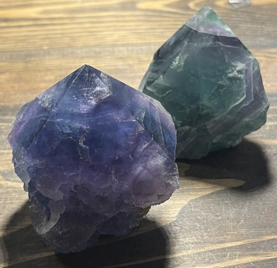 Fluorite Top Polished Points