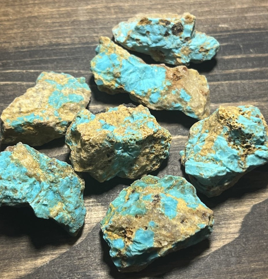 Turquoise Rough in Matrix