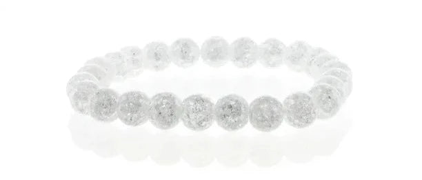Crackle Clear Quartz Bracelet