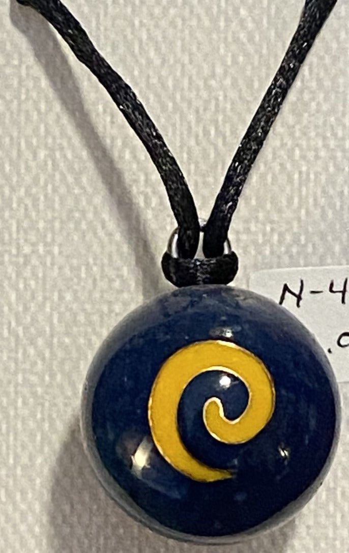 HARMONY BALL NECKLACE - SPIRAL