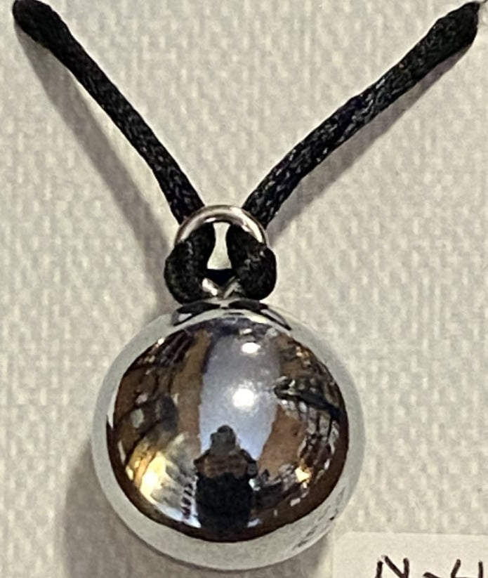 HARMONY BALL NECKLACE SILVER - Main Image
