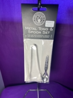 Metal Tong & Spoon Set