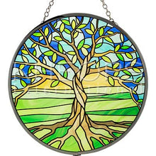 Load image into Gallery viewer, GLASS SUNCATCHER – TREE OF LIFE
