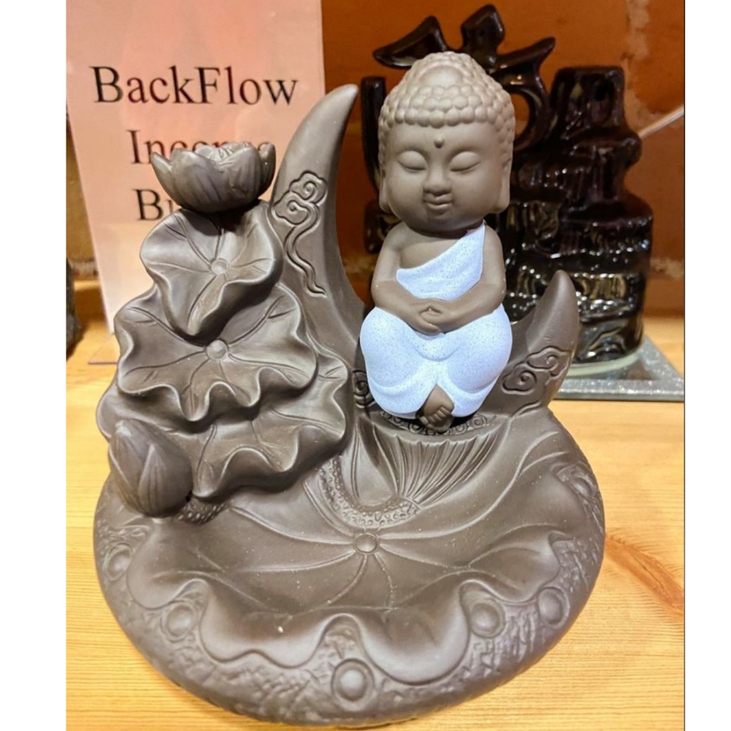 Backflow Burner-Buddha on Moon