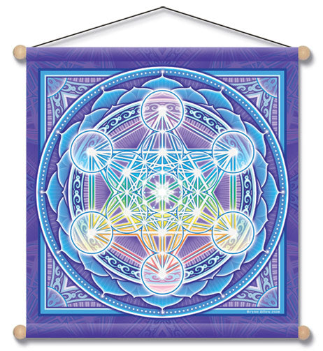 Meditation Banner - Metatron Mandala