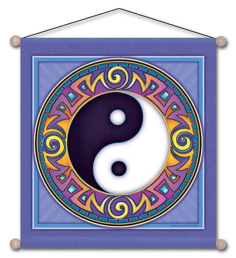 Meditation Banner - Yin & Yang